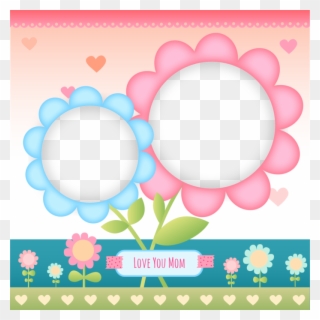Mother's Day Transparent Frame Clipart