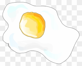 Fried Egg Omelette Frying Breakfast - Fried Egg Clip Art - Png Download