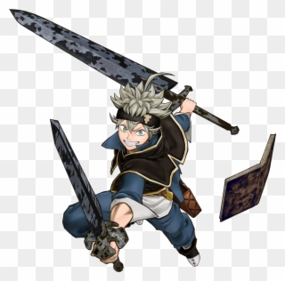 Playstation Video Game Character - Black Clover Asta Png Clipart