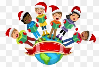 The Ymca International Language School Is Inviting - Christmas Carol Singing Cliparts - Png Download