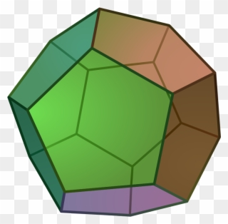 Octahedron 555px - Dodecahedron Png Clipart