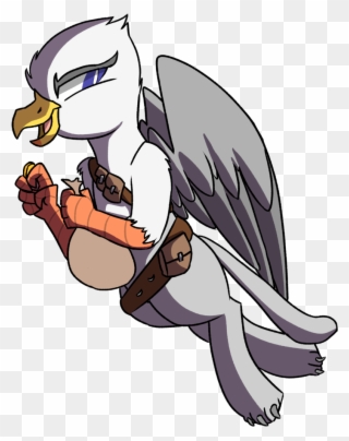 Themodpony, Beak, Belts, Bits, Flying, Griffon, Male, Clipart