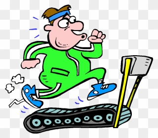 Treadmill Clipart Different Exercise - Png Download