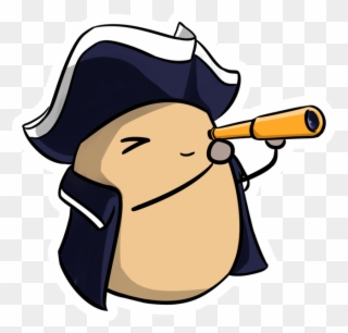 Let's Play Potato Pirates To Learn More Clipart