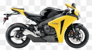 Honda Cbr 1000rr Yellow Motorcycle Bike Png Image Clipart