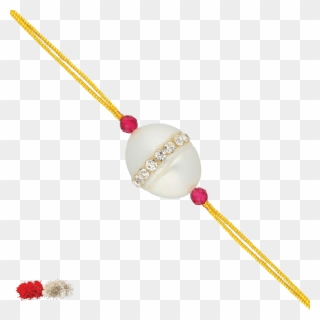 Sri Jagdamba Pearls Cz Pearl Rakhi Jpjun 18 Clipart