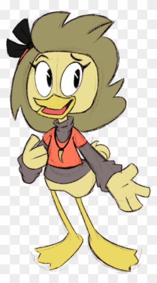 I Made A Ducktales Oc <3 Her Name Is Ettie And Her Clipart