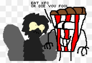 Evil Kfc Bucket Clipart