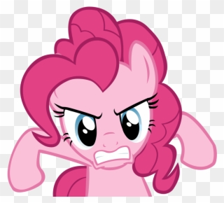 The Indignant One Take The Cake, Pinkie Pie, Mlp, Pony, Clipart