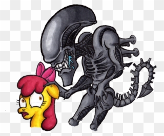 Alien, Alien , Apple Bloom, Artist Clipart