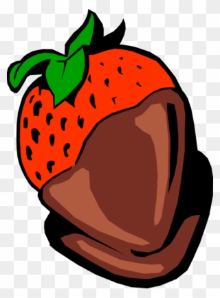 Vector Illustration Of Garden Strawberry Edible Fruit Clipart