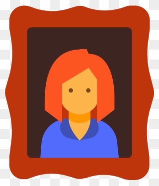 The Icon Portrait Is A Medium Sized Square Clipart