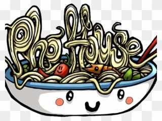 Chicken Soup Clipart Pho Soup - Png Download