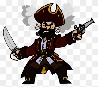Also Known As Edward Teach Or Edward Thatch, Blackbeard Clipart