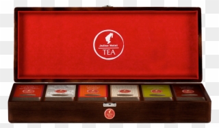 Julius Meinl Wooden Tea Box Clipart