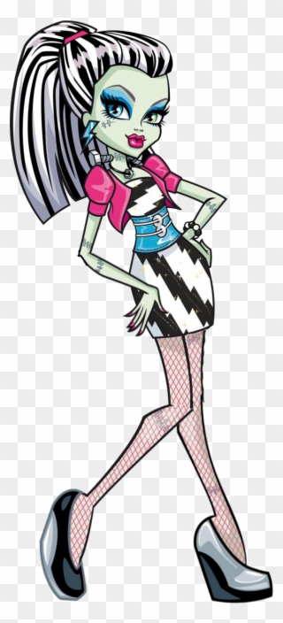 Frankie Stein Is The Daughter Of Frankenstein's Creature Clipart