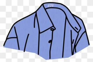 The Back Of The Shirt Collar The Subtlest Of The Subtle Clipart