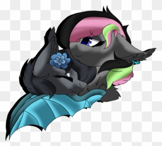 Brokensilence, Bat Pony, Bat Pony Oc, Comforting, Eyeshadow, Clipart