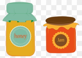 Marmalade Varenye Fruit Preserves Bottle Honey Clipart