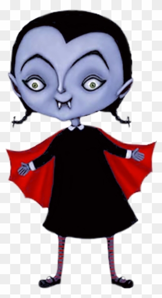 Küçük Vampir Kız Clipart