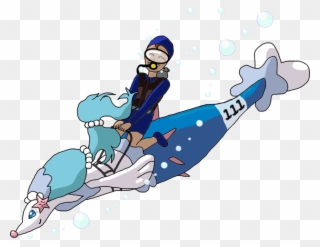 Black And White Alolan Roller Coaster Ride With Primarina Clipart