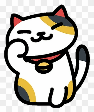 Neko Cat Nekoatsume Cute Simple Kitty Game Japanese Clipart