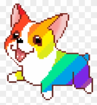 Dog Cute Cutedog Rainbow Rainbows Freetoedit Freesticke Clipart