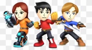 Is Smash The Only Game That Gives Female Miis Breasts Clipart