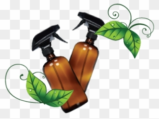 16 Oz Amber Glass Spray Bottle For Essential Oils And Clipart