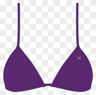 Violet Bikini Top Ii Clipart