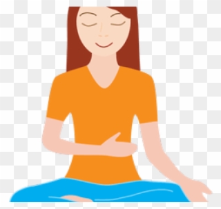 Meditation Clipart Yoga Teacher - Png Download