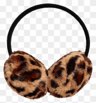 Download Leopard Print Earmuffs Transparent Png Clipart