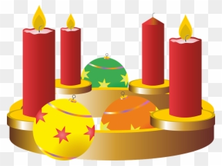 Third Advent Advent Wreath Advent Christmas Time - Advent Png Clipart