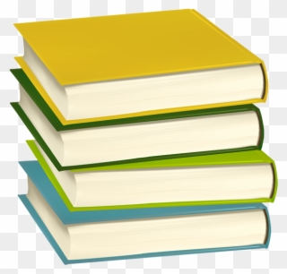 Book Pile Clipart - Pile Of Books Png Transparent Png