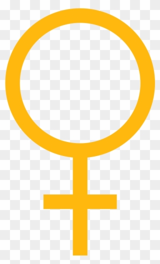 2012 » January Xochi - Female Symbol Gold Png Clipart
