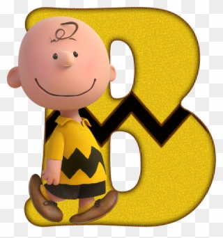 *✿**✿*b*✿**✿* Snoopy Family, - Charlie Brown Letters Font Clipart