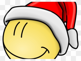 Santa Hat Clipart Line Art - Merry Christmas Smiley Face Santa Claus Mugs - Png Download
