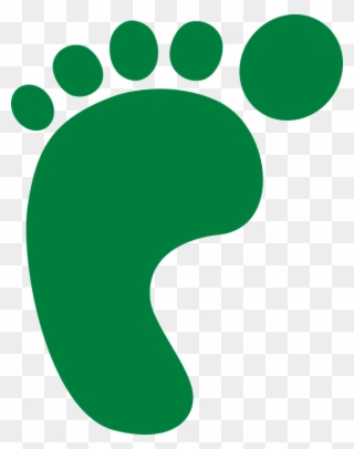 Baby Feet Clip Art For Print Out - Foot Print - Png Download