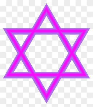 Jewish Star Clip Art - Main 6 Religious Symbols - Png Download