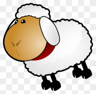 Cartoon Sheep Clip Art Free - Sheep Clip Art - Png Download