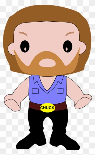 Free Vector Graphic - Chuck Norris Animated Png Clipart