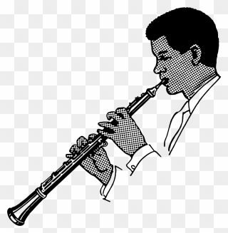 Oboe Musical Instruments Drawing Trumpet Flute - Oboe Clipart - Png Download