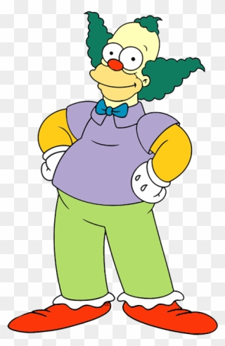 Smithers Krusty The Klown - Los Simpsons Krusty Png Clipart