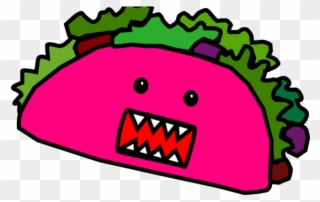 Taco Clipart Smiley - Cartoon Tacos - Png Download