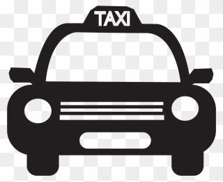 Taxi Clipart Taxi Station - Taxi Symbol - Png Download