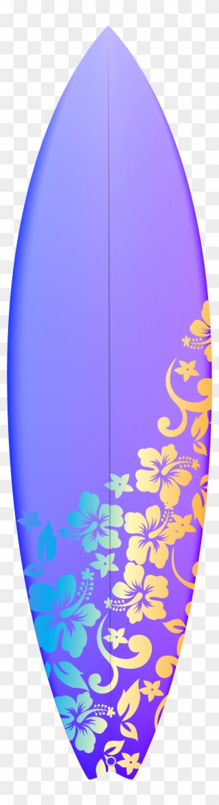 Clip Art Surf Board - Png Download