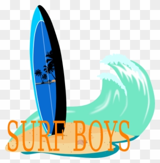 Surfboard - Surfing Clipart
