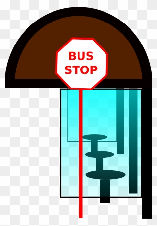 Bus Stop School Bus Traffic Stop Laws Computer Icons - Bus Station Clip Art - Png Download