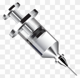 Syringe - Metal Syringe Png Clipart