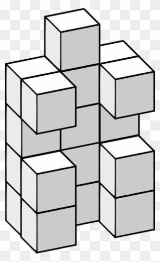 Three-dimensional Space Cube Square Angle - Three-dimensional Space Clipart